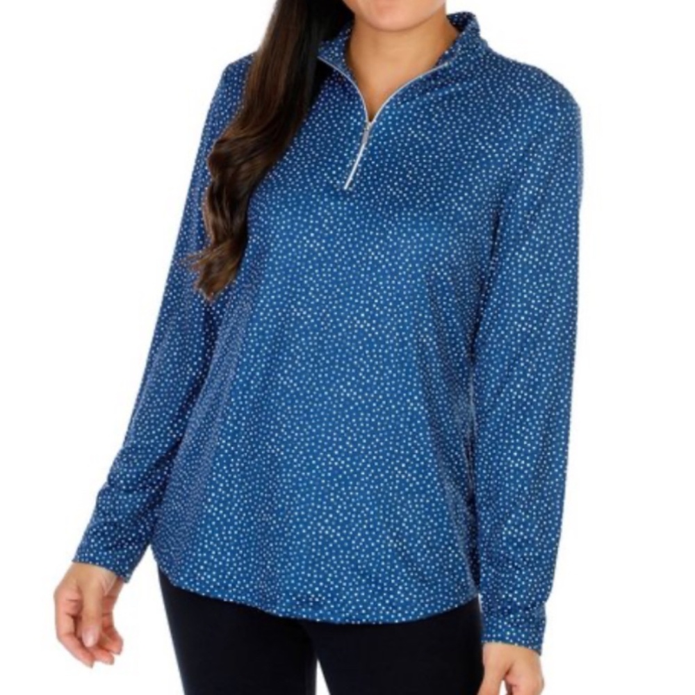 Women’s Golf Long Sleeve Quarter Zip Pullover